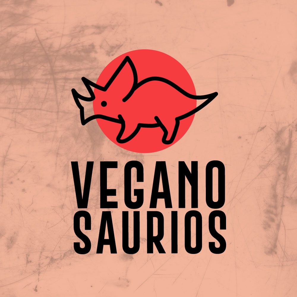 Logo Veganosaurios